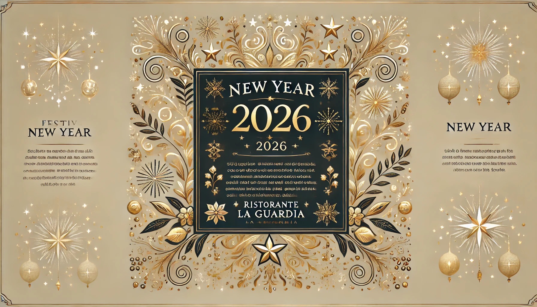 MENU DI CAPODANNO 2026